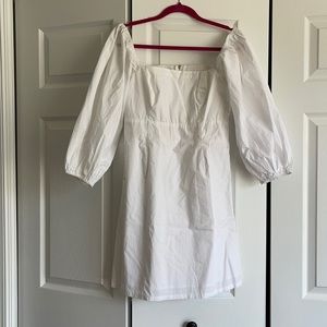 Cara Cara white mini dress